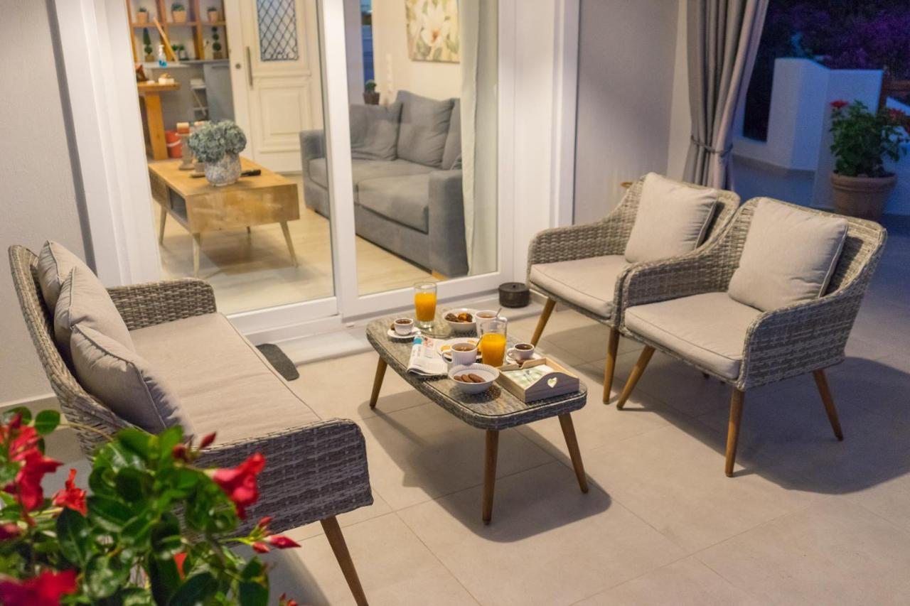 Aegean Suites Votsi  Bagian luar foto